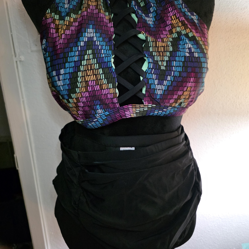 Allure Multicolor Bikini with Black Accents